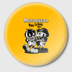 Значок Motorhead x Cuphead