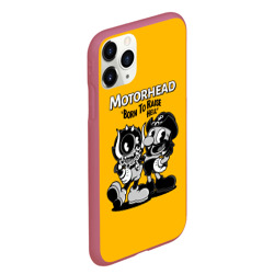 Чехол для iPhone 11 Pro Max матовый Motorhead x Cuphead - фото 2