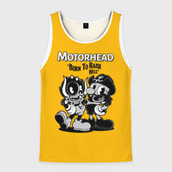 Мужская майка 3D Motorhead x Cuphead