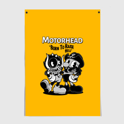 Постер Motorhead x Cuphead