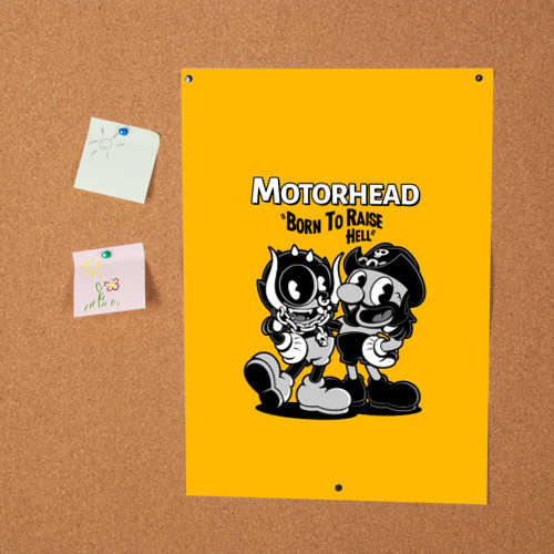 Постер Motorhead x Cuphead - фото 2