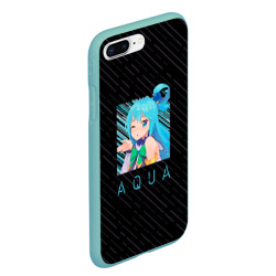 Чехол для iPhone 7Plus/8 Plus матовый Аква Aqua Коносуба KonoSuba - фото 2