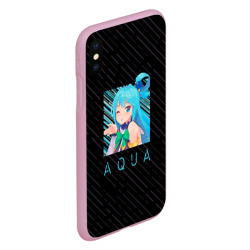 Чехол для iPhone XS Max матовый Аква Aqua Коносуба KonoSuba - фото 2