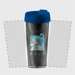 Термокружка-непроливайка Аква  | Aqua Коносуба | KonoSuba - фото 2
