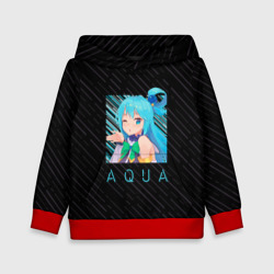 Детская толстовка 3D Аква Aqua Коносуба KonoSuba