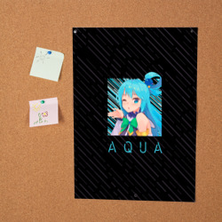 Постер Аква Aqua Коносуба KonoSuba - фото 2