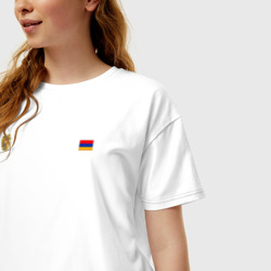 Женская футболка хлопок Oversize Армения. Символика - фото 2