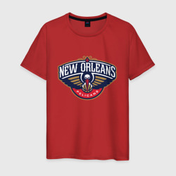 Мужская футболка хлопок New orleans pelikans