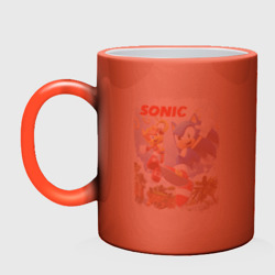 Кружка хамелеон Sonic Соник - фото 2