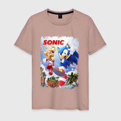 Мужская футболка хлопок Sonic Соник