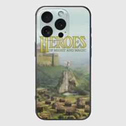 Чехол для iPhone 16 Pro силиконовый с защитой камеры Оплот Heroes of Might and Magic 3