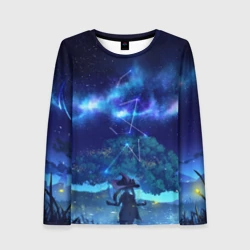 Женский лонгслив 3D Mona Genshin Impact