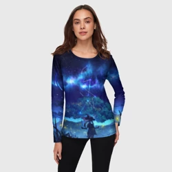 Женский лонгслив 3D Mona Genshin Impact - фото 2