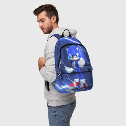 Рюкзак 3D Sonic Соник синий ёж - фото 2
