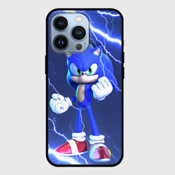 Чехол для iPhone 13 Pro Sonic Соник синий ёж