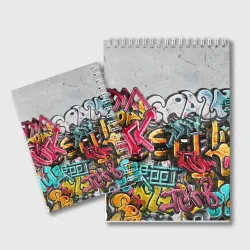 Блокнот Graffiti on the wall - фото 2