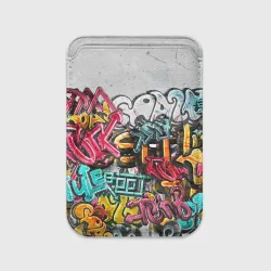 Картхолдер Magsafe магнитный Graffiti on the wall