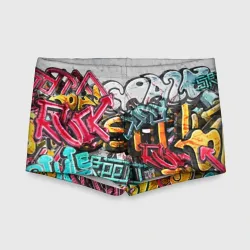 Детские купальные плавки 3D Graffiti on the wall