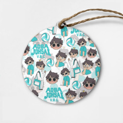 Деревянная игрушка круг Тоору Ойкава Oikawa Toru