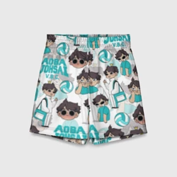 Детские спортивные шорты 3D Тоору Ойкава Oikawa Toru