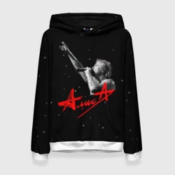 Женская толстовка 3D Алиса Константин Кинчев