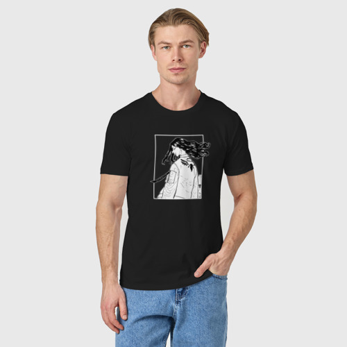 Мужская футболка хлопок Баджи Токийские мстители, цвет черный - фото 3