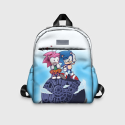 Sonic and Amy Rose – Детский рюкзак 3D с принтом купить со скидкой в -33%