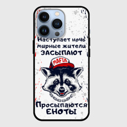 Чехол для iPhone 13 Pro Енотомафия mafia coon