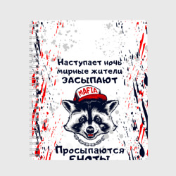 Тетрадь Енотомафия mafia coon