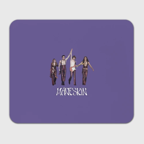 Прямоугольный коврик для мышки Maneskin Zitti e buoni