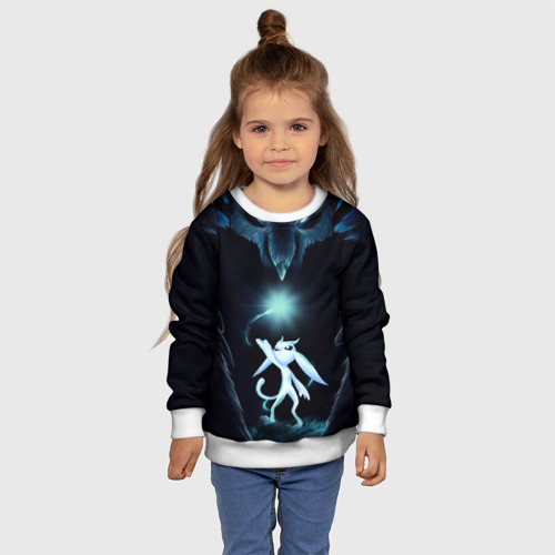 Детский свитшот 3D Дух-хранитель Ори, цвет 3D печать - фото 7