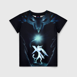 Детская футболка 3D Дух-хранитель Ори