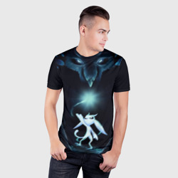 Мужская футболка 3D Slim Дух-хранитель Ори - фото 2