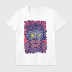 Мужская футболка хлопок Cyberpunk 2077 Киберпанк