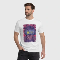 Мужская футболка хлопок Cyberpunk 2077 Киберпанк - фото 2