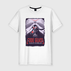 Мужская футболка хлопок Slim Code Geass Код Гиас