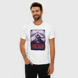 Мужская футболка хлопок Slim Code Geass Код Гиас - фото 2