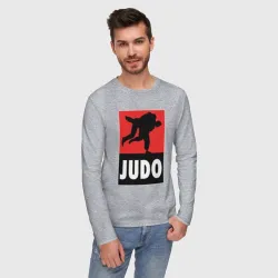 Мужской лонгслив хлопок Judo - фото 2