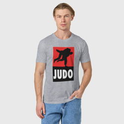 Мужская футболка хлопок Judo - фото 2