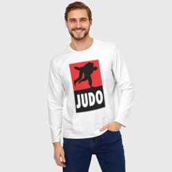 Мужской лонгслив oversize хлопок Judo - фото 2