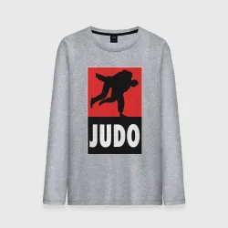 Мужской лонгслив хлопок Judo