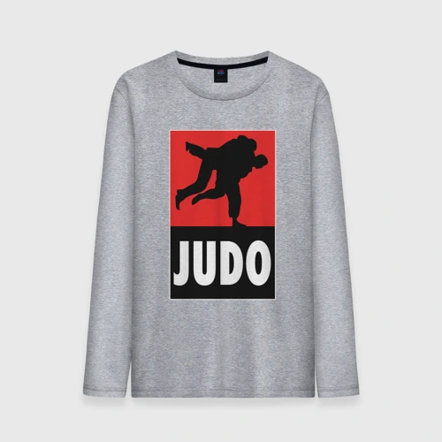 Мужской лонгслив хлопок Judo