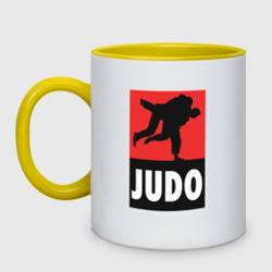 Кружка двухцветная Judo