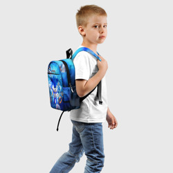 Детский рюкзак 3D Sonic синий ёж - фото 2