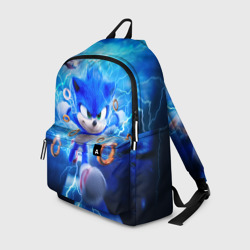 Рюкзак 3D Sonic синий ёж