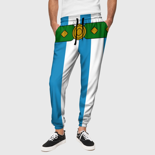 Мужские брюки 3D Ремень Обеликса, цвет 3D печать - фото 4