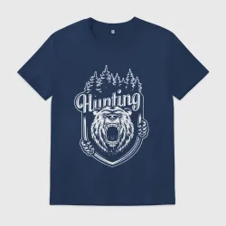 Мужская футболка хлопок Hunting