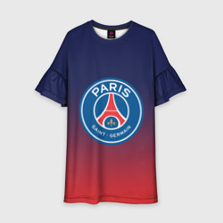 Детское платье 3D PSG ПСЖ Paris Saint Germain