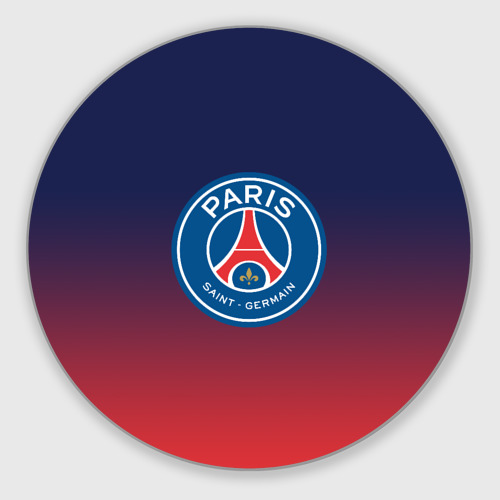 Круглый коврик для мышки PSG ПСЖ Paris Saint Germain