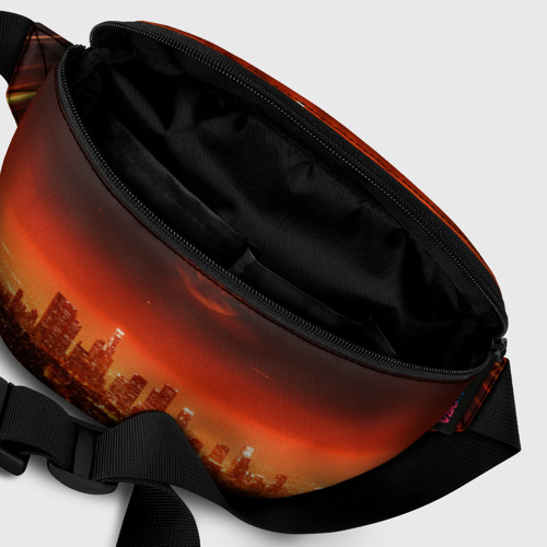 Поясная сумка 3D Закат над Нью Йорком - фото 7